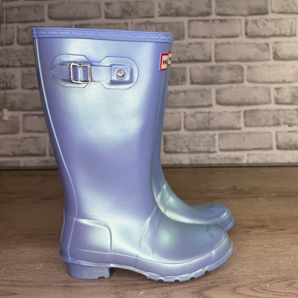 Hunter Original Kids Nebula Rain Boots Size US 4G/3B - Picture 2 of 6
